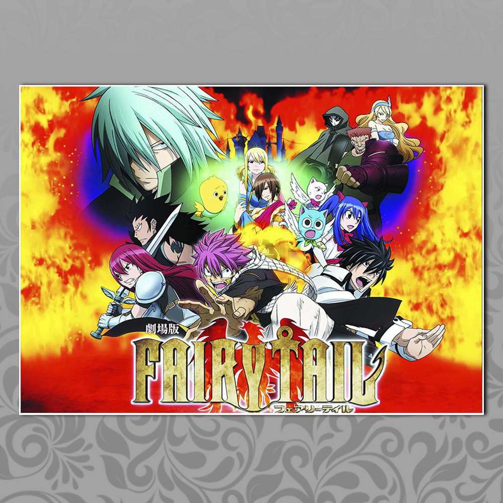 Плакат А3 Аніме Fairy Tail 018