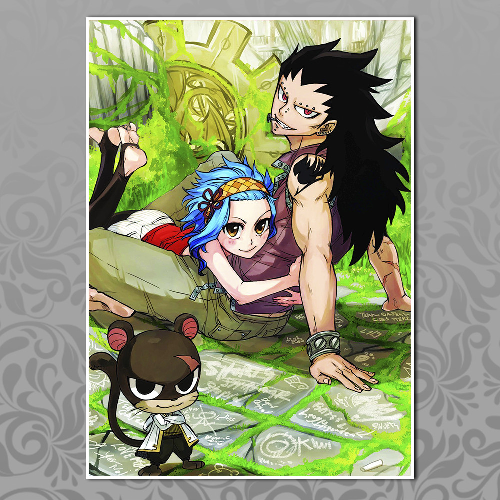 Плакат А3 Аніме Fairy Tail 020