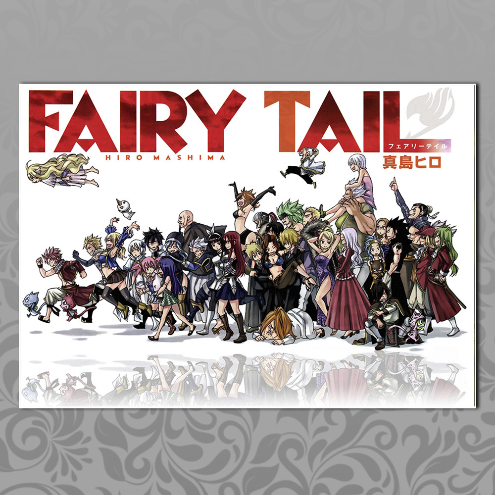 Плакат А3 Аніме Fairy Tail 023