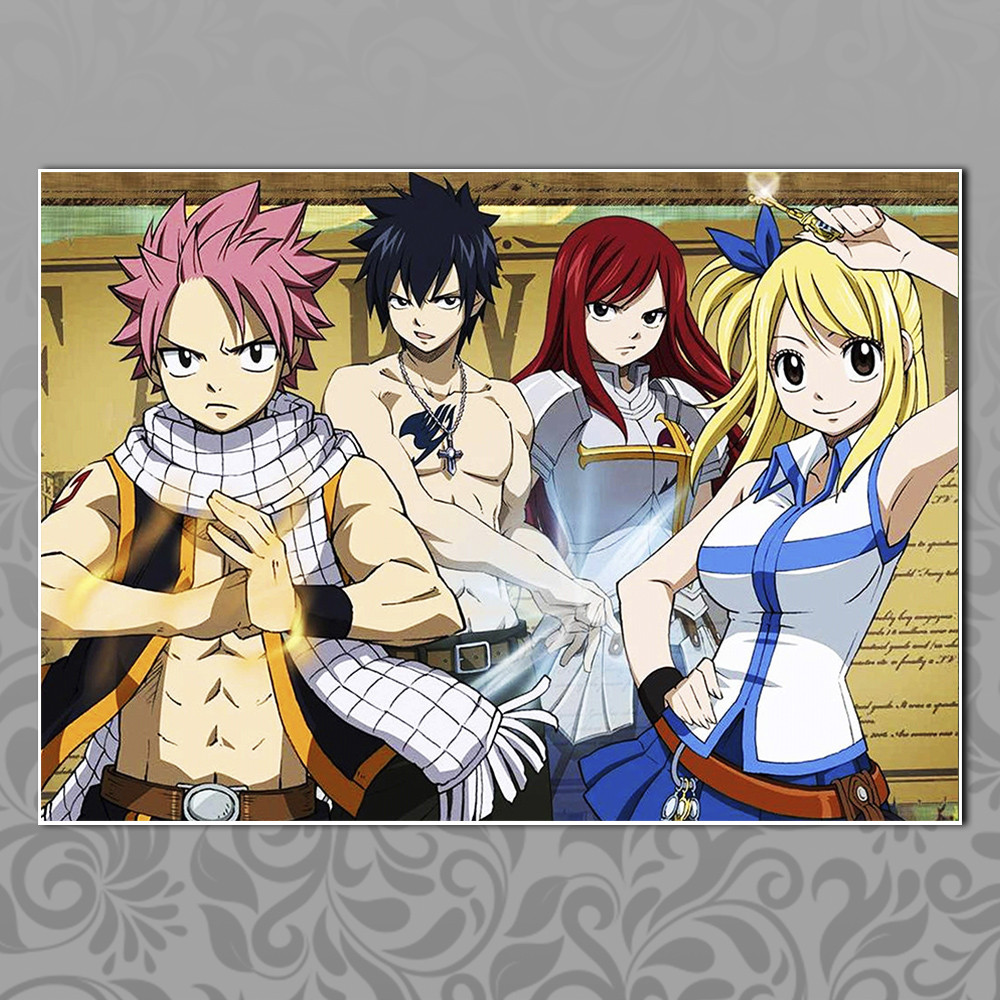 Плакат А3 Аніме Fairy Tail 025