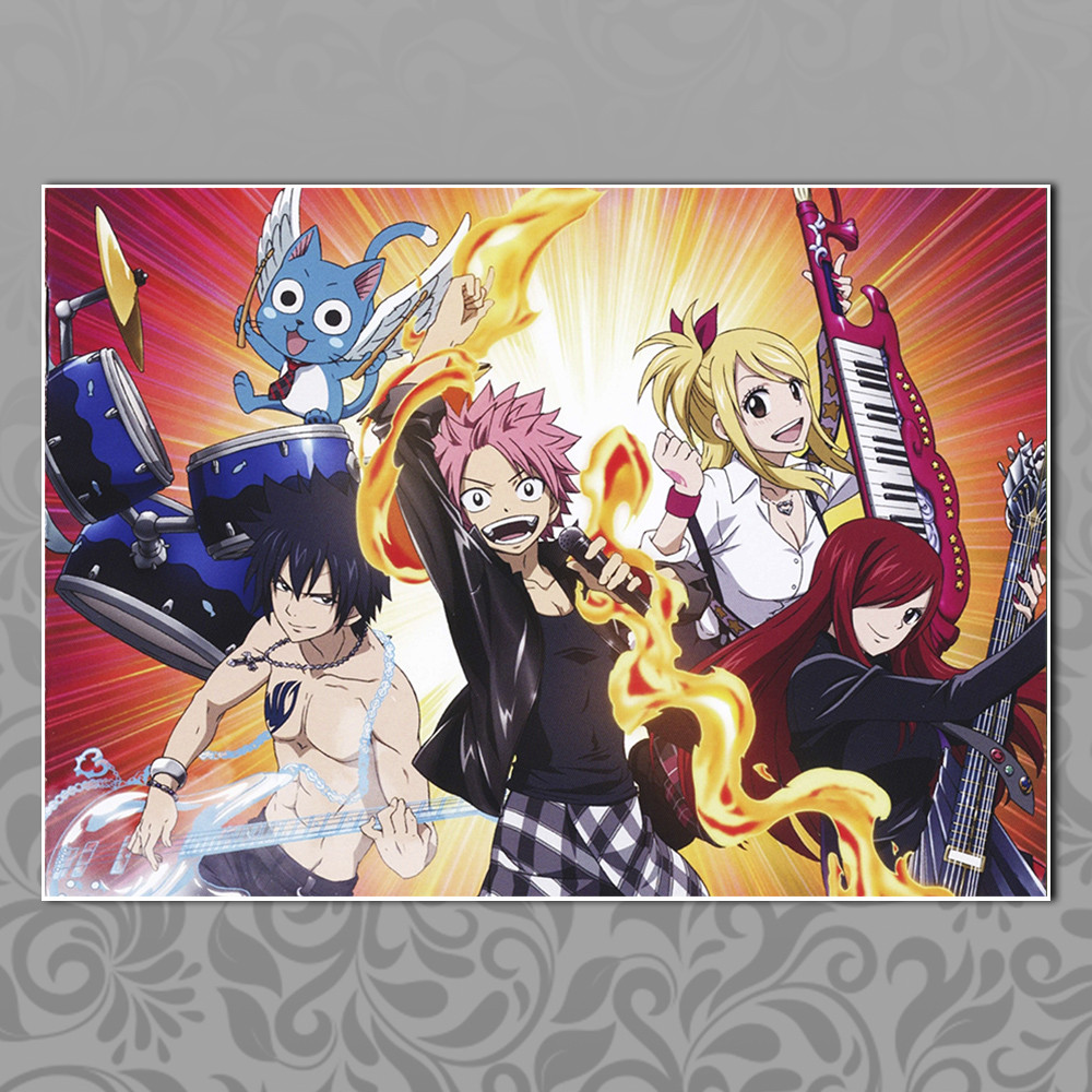 Плакат А3 Аніме Fairy Tail 028