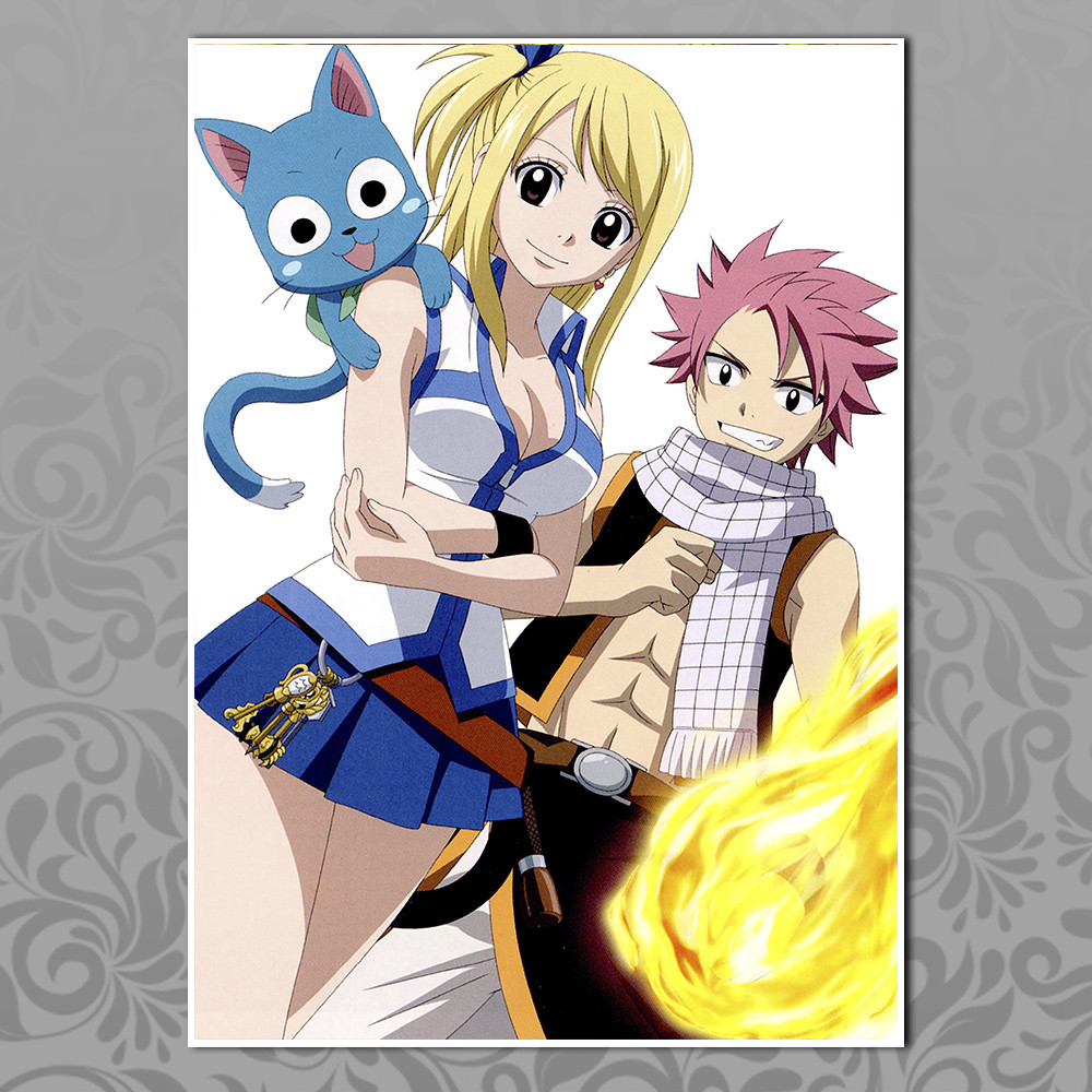 Плакат А3 Аніме Fairy Tail 029