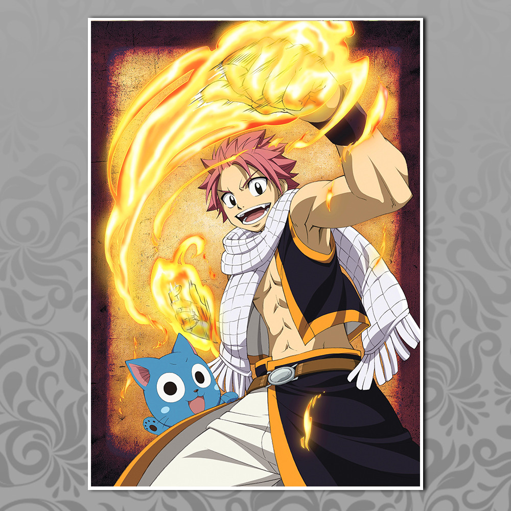 Плакат А3 Аніме Fairy Tail 033
