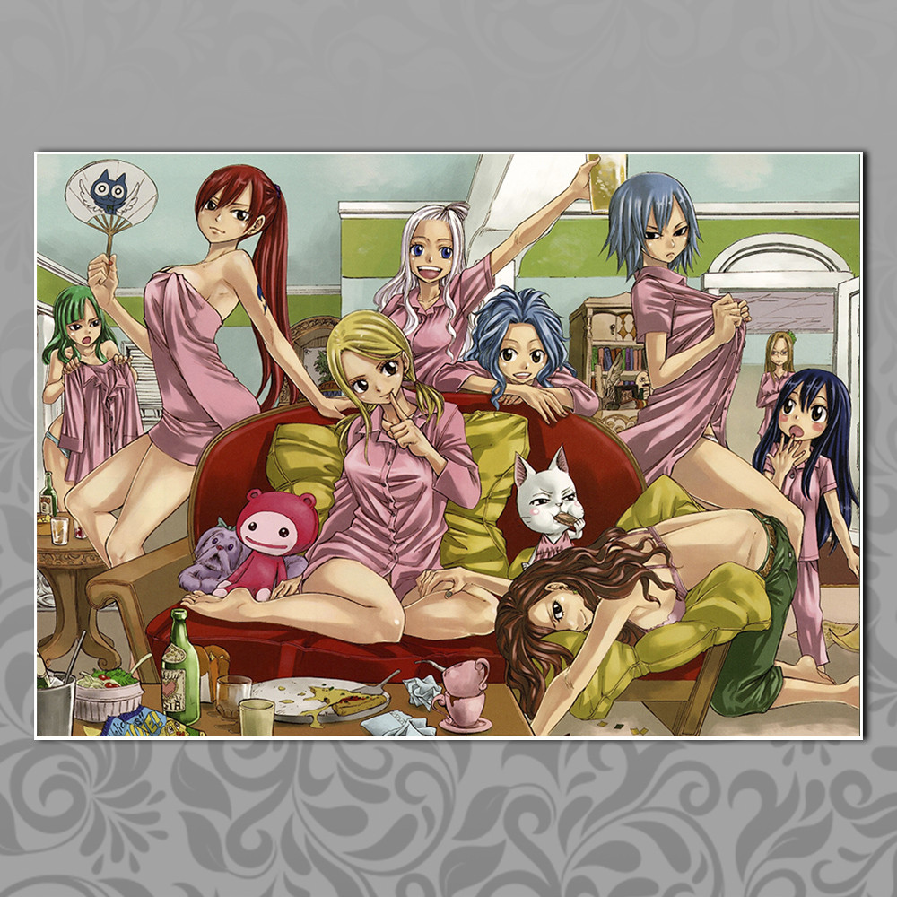 Плакат А4 Аніме Fairy Tail 036