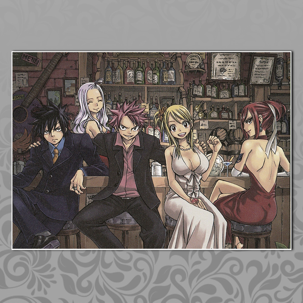 Плакат А4 Аніме Fairy Tail 038