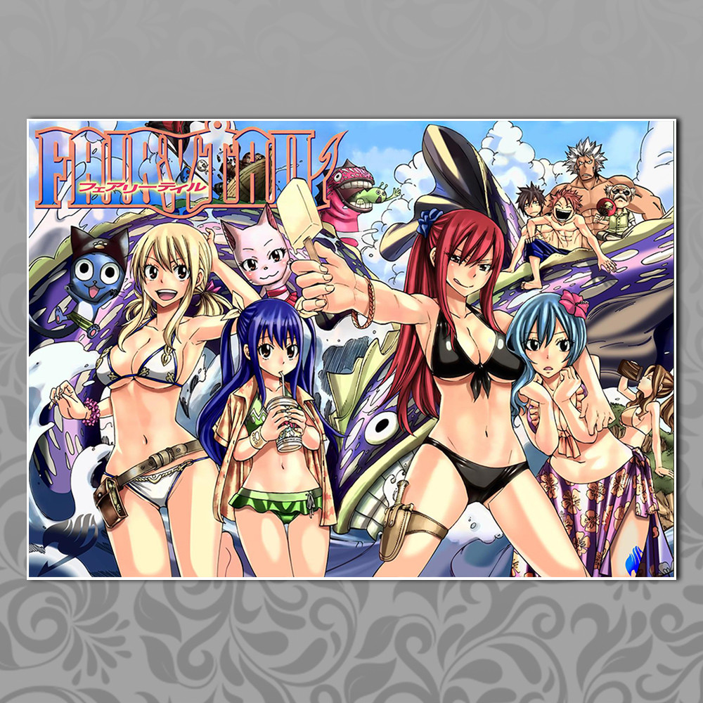Плакат А4 Аніме Fairy Tail 043