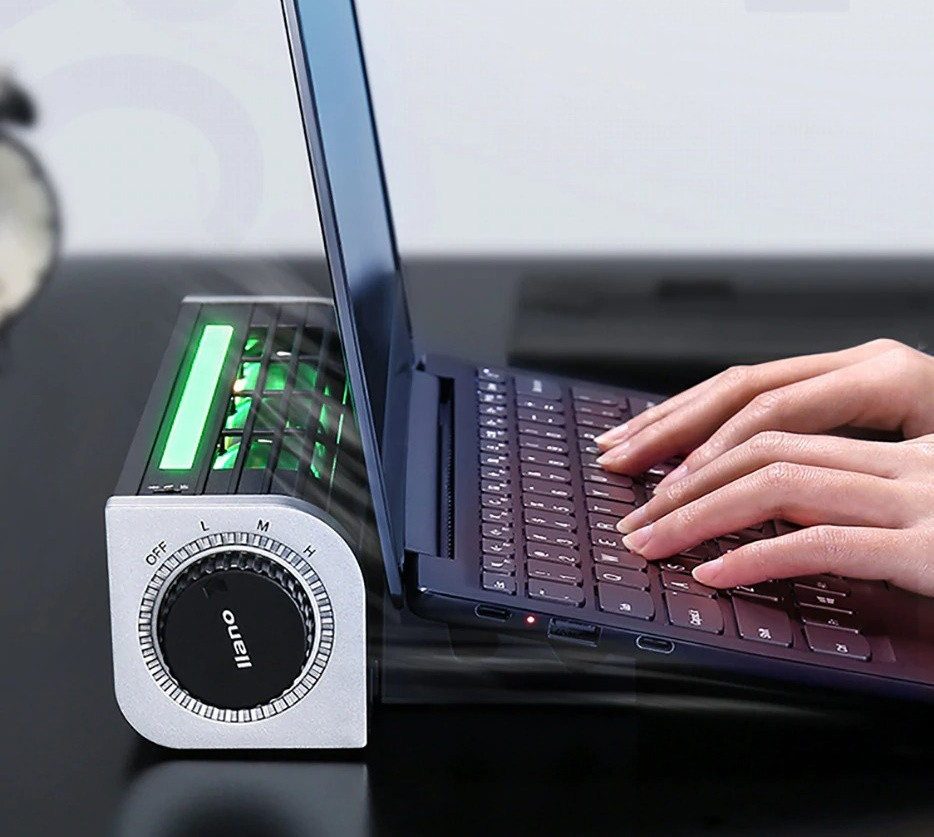 Охлаждающая подставка для ноутбука Llano с RGB-подсветкой (ID ...