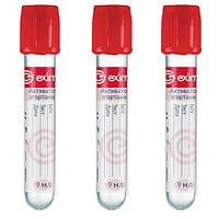 Пробірка вакуумна з активатором згортання крові 6 мл EximLab® 13х75 мм (100 шт/уп)