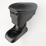 Підлокітник Armcik S1 з зсувною кришкою для Citroen С-Elysee 2012+ (сірий верх), фото 3