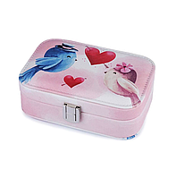 💙Шкатулка шкірозамінник для прикрас Пташки в асортименті