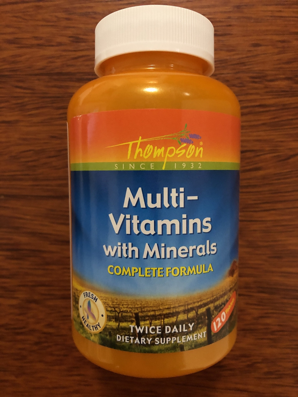 Комплекс вітамінів і мінералів Thompson Multi-Vitamins 120 tabl, фото 1