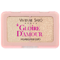 Хайлайтер Duo Vivienne Sabo GLOIRE d'amour № 01 Soft Rose 6 р