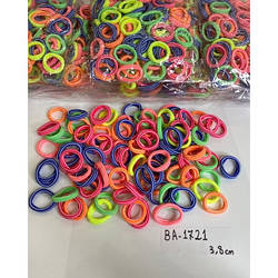 Гумка для волосся безшовна  кольорова мікс 50шт