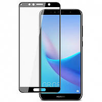 Защитное стекло для Huawei Y6 Prime 2018 на экран 5д HQ защитное стекло на хуавей у6 прайм 2018 черное HQG