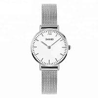 Skmei 1185 сріблястий жіночий класичний годинник