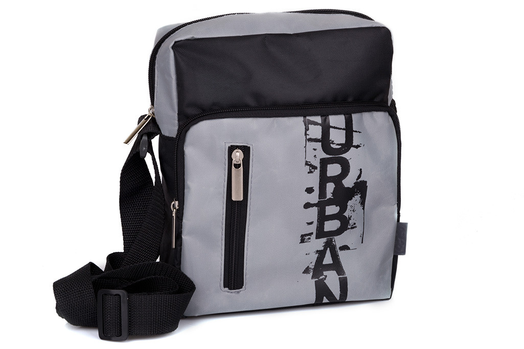 Сумка чоловіча Urban D01 сіра