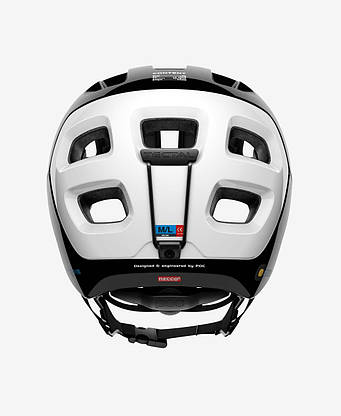 Шолом велосипедний POC Tectal Race Spin XS/S 51-54 Uranium Black/Hydrogen White, фото 2