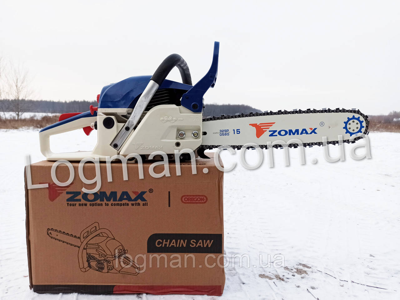 Бензопила Zomax ZM 4650 /Мотопила Зомакс ЗМ 4650, фото 1