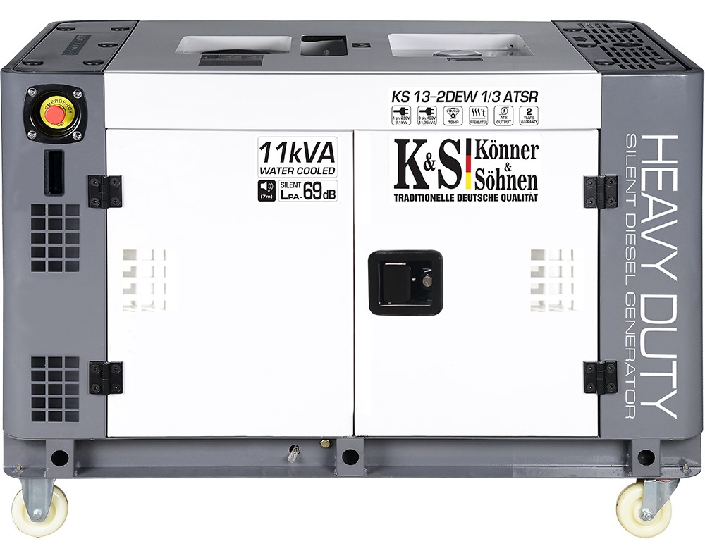 Електрогенератор Konner&Sohnen Heavy Duty KS 13-2DEW 1/3 ATSR