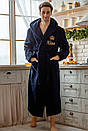 Чоловічий махровий халат з іменним логотипом, фото 9