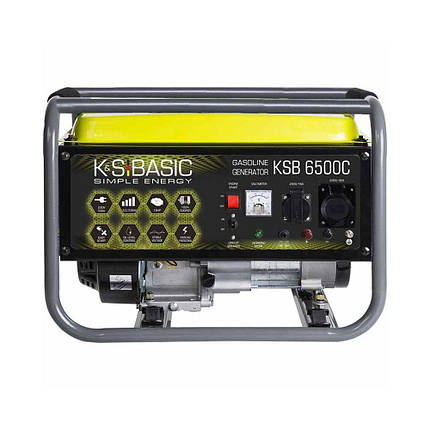 Електрогенератор Konner&Sohnen Basic KSB 6500C, фото 3