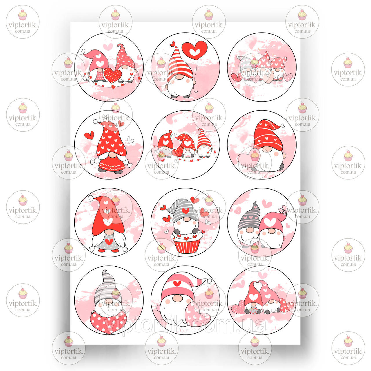 Друк їстівного фото - Вафельна папір - Чоловікам №9, фото 1