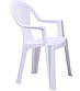 Стілець Ischia пластик білий 01, фото 6