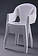 Стілець Ischia пластик білий 01, фото 5