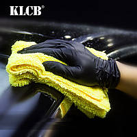 Высококачественная микрофибра для авто желтая KLCB Towel yellow 40*60см