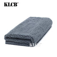 Высококачественная микрофибра для авто серая KLCB Towel gray 40*60см