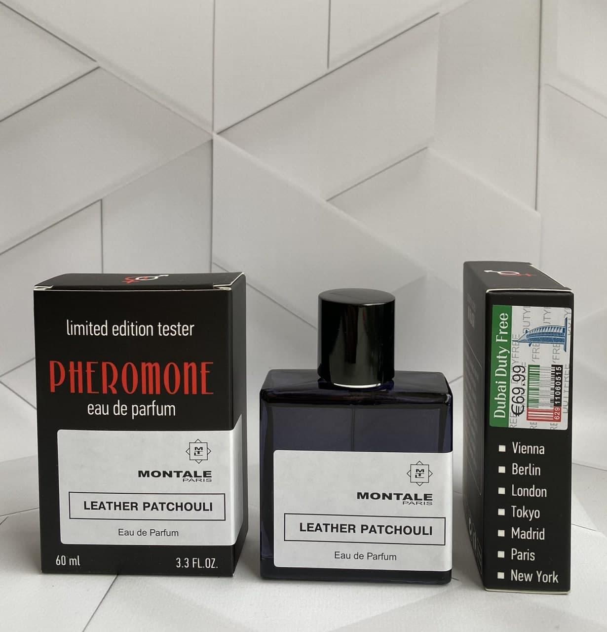 TESTER міні-парфуми Montale Leather Patchouli (Монталь Лезе Пачулі) 40мл ОПТ