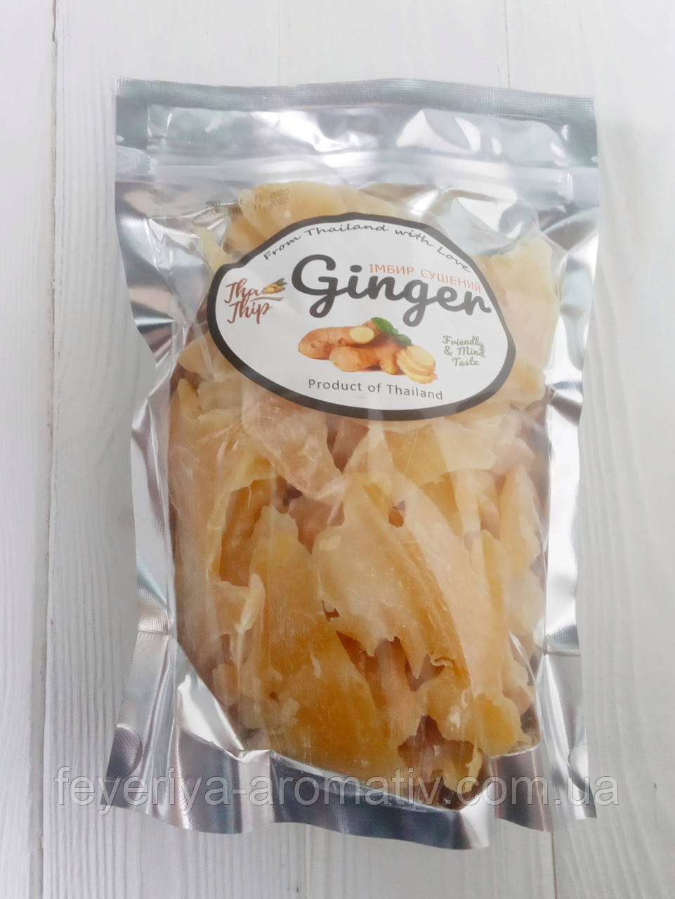 Сушений імбир Tha Thip Ginger 500г (Таїланд)