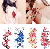 Тату квіти, рослини