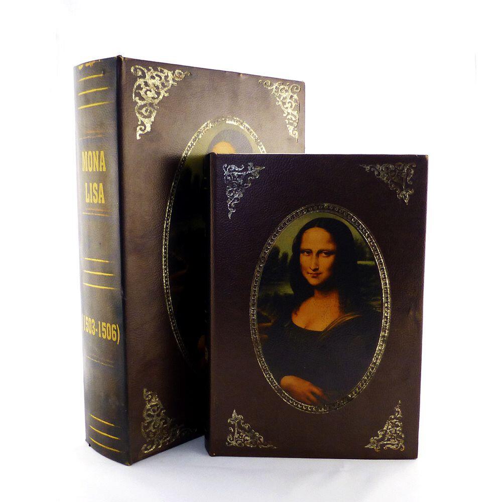 Скринька у формі книги набір з 2-х Джоконда-2 Гранд Презент 33-09089А