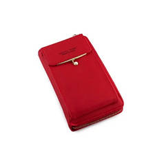 Жіночий клатч гаманець Forever Young Червоний 184324
