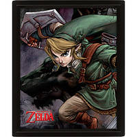 Постер 3D The Legend of Zelda 25,4x20,3 см. Великобритания 4100102