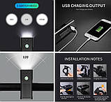 Велофара TRLIFE 2000LM, Power Bank 5200mAh, USB, micro USB, IPX5, T6*3 Потужний велосипедний ліхтар, фото 3