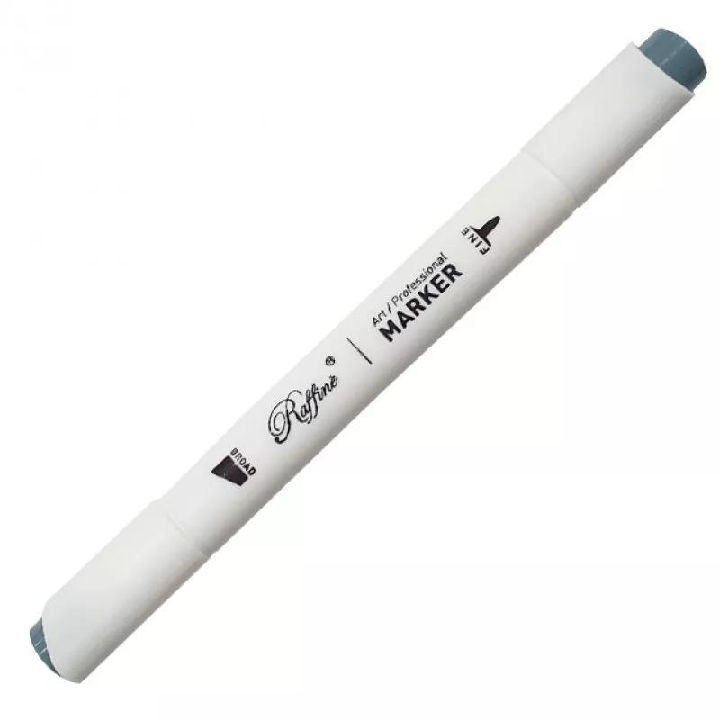 Скетч маркер двосторонній Marco Raffine Blue grey BG07, 917347, фото 1