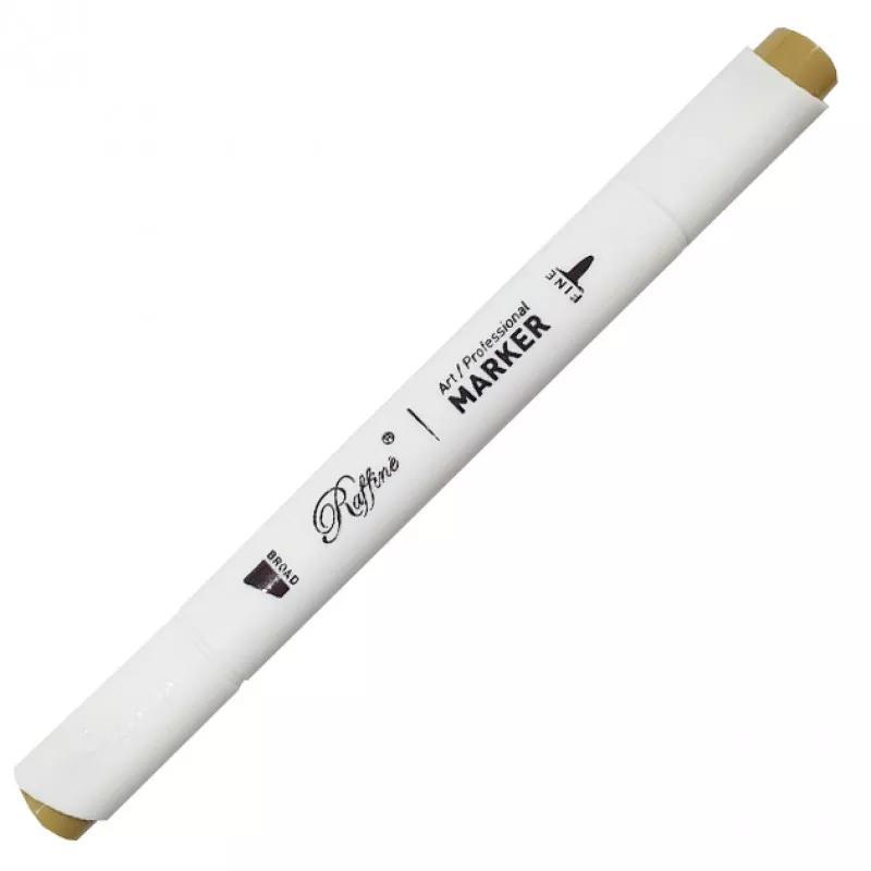Скетч маркер двосторонній Marco Raffine Walnut Y332, 918092, фото 1
