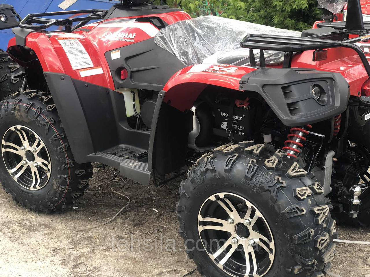 Linhai LH400ATV-D (4x4) КВАДРОЦИКЛ Линхай (Красный) карбюратор - фото 4 - id-p1333758689