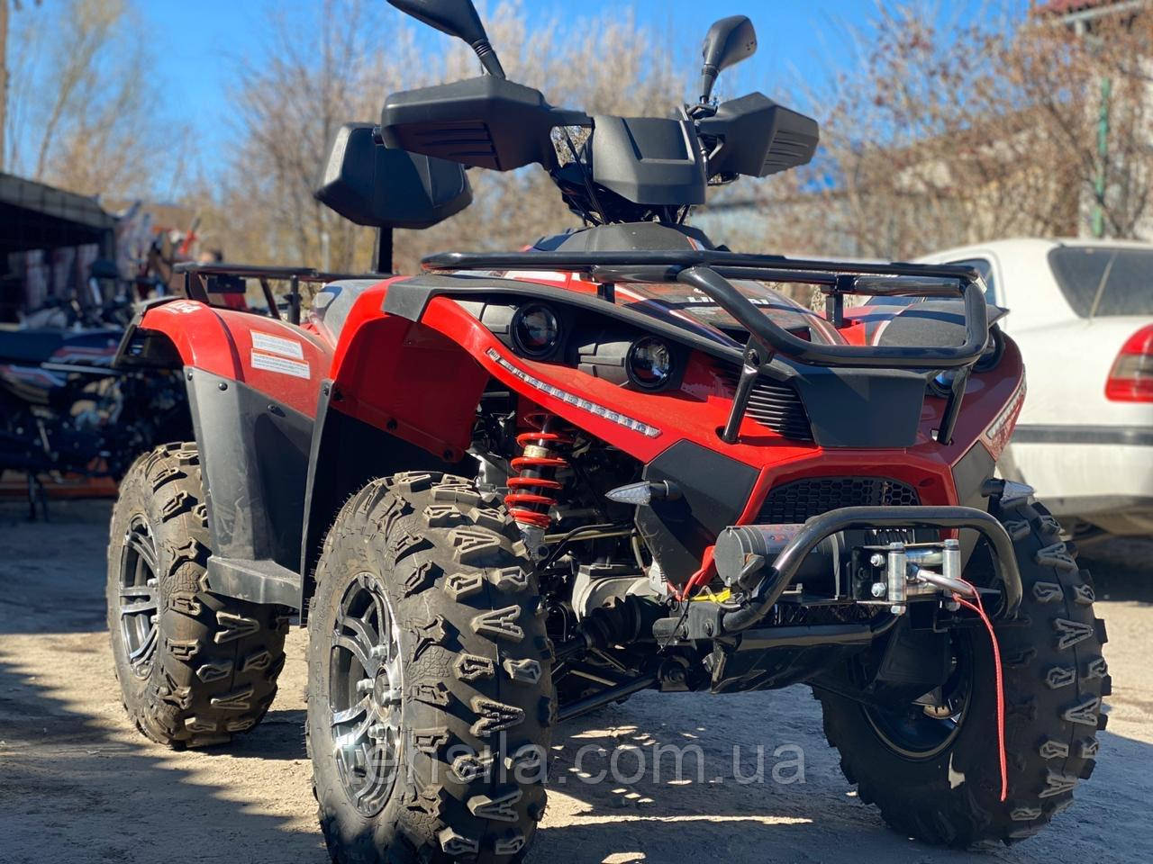 Linhai LH400ATV-D (4x4) КВАДРОЦИКЛ Линхай (Красный) карбюратор - фото 7 - id-p1333758689