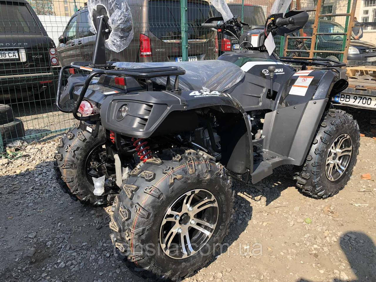 Linhai LH400ATV-D (4x4) КВАДРОЦИКЛ Линхай (Черный) карбюратор - фото 3 - id-p1333758690