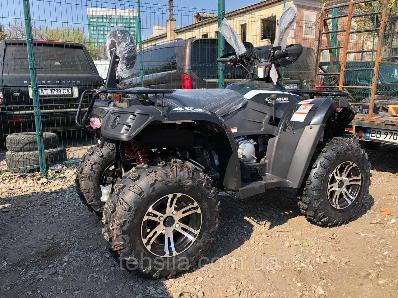 Linhai LH400ATV-D (4x4) КВАДРОЦИКЛ Линхай (Черный) карбюратор - фото 4 - id-p1333758690