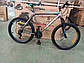 Горный скоростной велосипед Azimut Energy 26" D рама 21" серый + антипрокольные колеса, фото 2