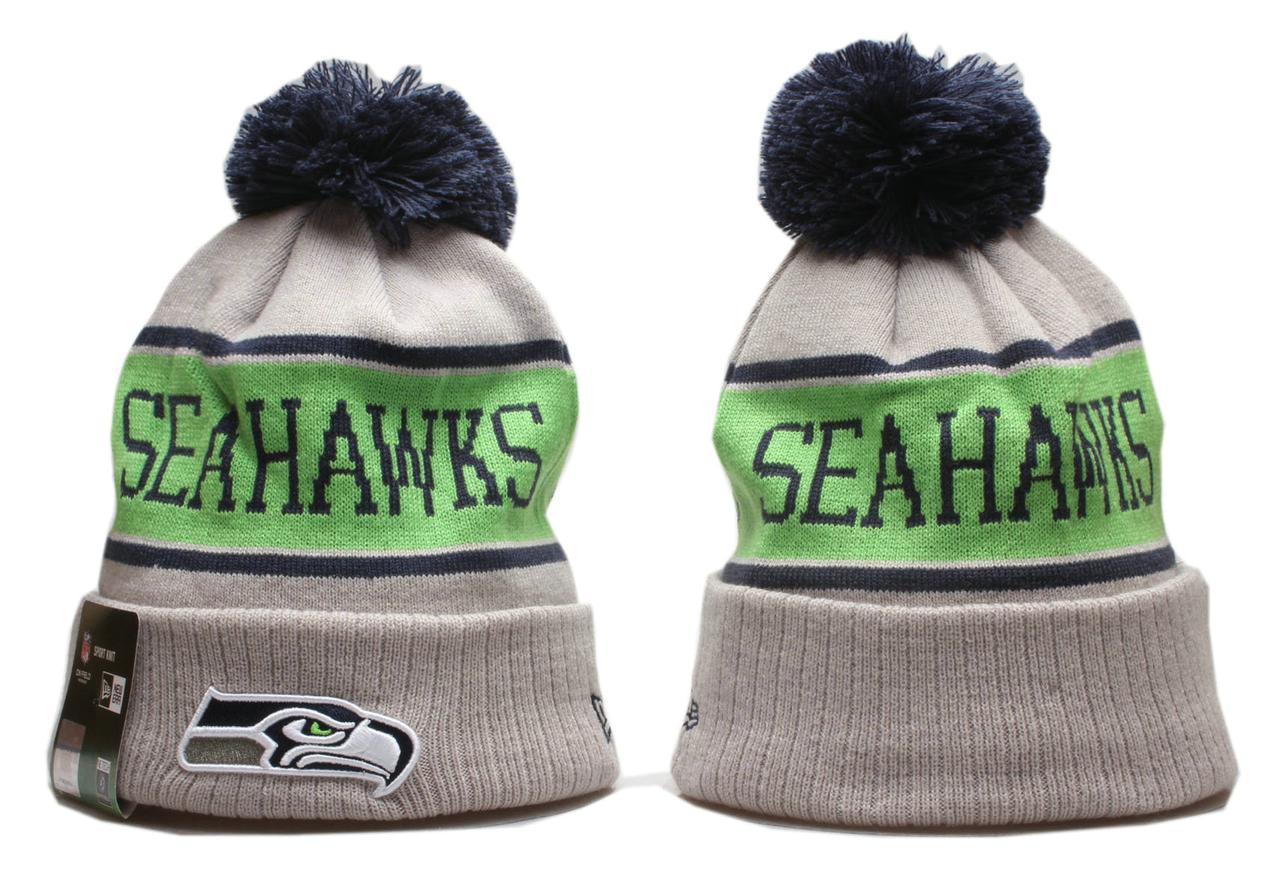 Шапка зимняя Seattle Seahawks / SPK-193 - фото 1 - id-p393907523