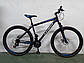 Горный скоростной велосипед Azimut Energy 26" D рама 21" черно-синий + антипрокольные колеса, фото 2
