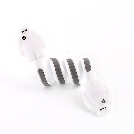 Захист від перетирання, органайзер для кабелю Lightning, Type C, Micro USB Alitek Animals Лев, фото 1