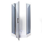 Душова кабіна INSANA Ethna Gray 90x90 п'ятикутна, фото 2