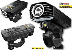 Потужна велосипедна фара NITECORE BR35+Пульт (1800LM, 6800mAh, Cree XM-L 2 U2, OLED, micro USB, IPX7) Оригінал