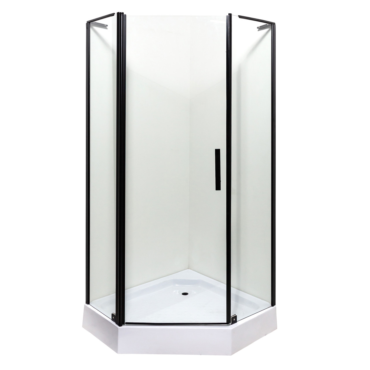 Душова кабіна Vivia P91 Clear 90x90 п'ятикутна, фото 1